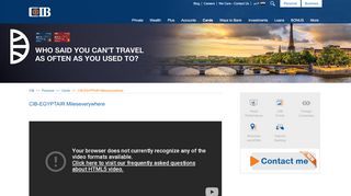 
                            3. CIB - CIB-EGYPTAIR Mileseverywhere® Credit Cards