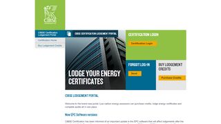 
                            7. CIBSE Certification Lodgement Portal