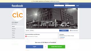 
                            3. CIC Miami - Home | Facebook