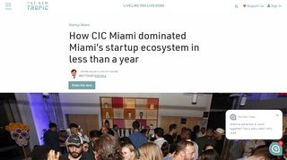 
                            4. CIC Miami is now the epicenter of Miami's startup ecosystem