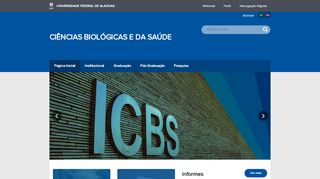 
                            6. Ciências Biológicas e da Saúde - icbs.ufal.br