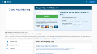 
                            7. Cigna-HealthSpring | Pay Your Bill Online | doxo.com