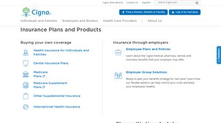 
                            1. Cigna Official Site | Global Health Service Company