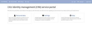 
                            6. CIM-Service-Portal CAU Kiel - rz.uni-kiel.de