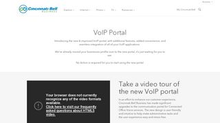 
                            4. Cincinnati Bell Business Resources VoIP portal - Cincinnati Bell