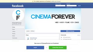 
                            3. CinemaForever - Home | Facebook