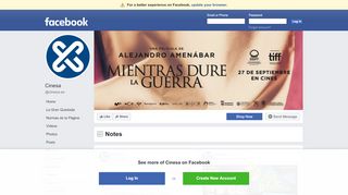 
                            6. Cinesa - Notes | Facebook