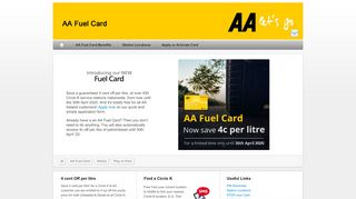 
                            9. Circle K & AA Affinity Fuel Card