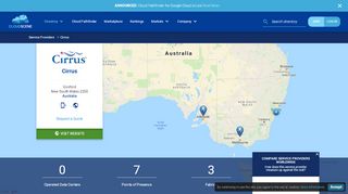 
                            8. Cirrus Communications - Australia - Cloudscene