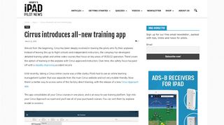 
                            9. Cirrus introduces all-new training app - iPad Pilot News