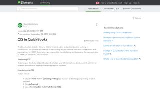 
                            4. CIS in QuickBooks - QuickBooks Community