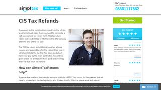 
                            7. CIS Tax Refunds - Simple Tax Returns