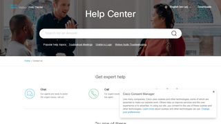 
                            1. Cisco Collaboration Help - Webex Help Center