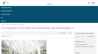 
                            6. Cisco HyperFlex 3.5 for Virtual Server Infrastructure with ...