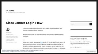 
                            4. Cisco Jabber Login Flow – CCIEME