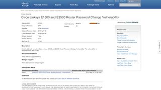 
                            4. Cisco Linksys E1500 and E2500 Router Password Change ...