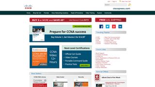 
                            3. Cisco Press: Source for Cisco Technology, CCNA, CCNP ...