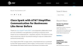 
                            4. Cisco Spark with AT&T Simplifies Business Communications