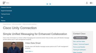 
                            2. Cisco Unity Connection - Cisco