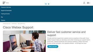 
                            3. Cisco Webex Support Center - Cisco