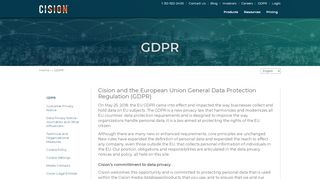 
                            9. Cision GDPR - GDPR