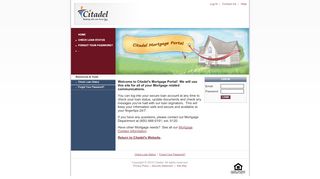 
                            8. Citadel Mortgage Portal