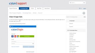 
                            2. Citavi 6 login fails | Account - Citavi Support