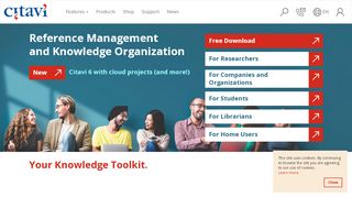 
                            1. Citavi - Reference Management and Knowledge Organization