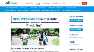 
                            9. Citi Bike SNAP & NYCHA memberships | Citi Bike …