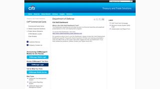 
                            7. Citi DoD Dashboard