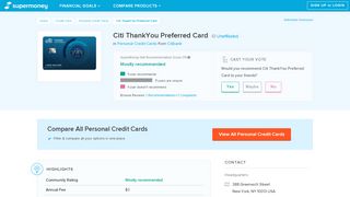 
                            9. Citi ThankYou Preferred Card Reviews (Aug. 2019 ...