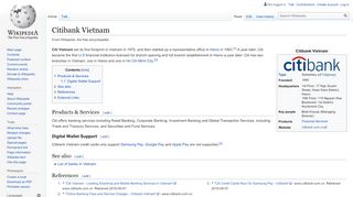 
                            4. Citibank Vietnam - Wikipedia