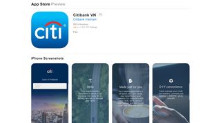 
                            5. ‎Citibank VN on the App Store - apps.apple.com