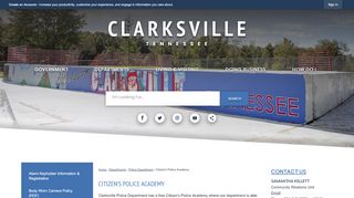 
                            5. Citizen's Police Academy | Clarksville, TN