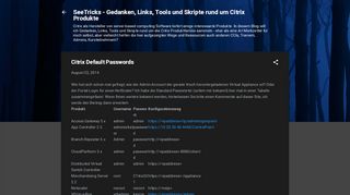 
                            3. Citrix Default Passwords - seetricks.blogspot.com