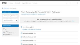 
                            8. Citrix Gateway (NetScaler Unified Gateway)