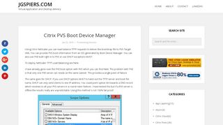 
                            3. Citrix PVS Boot Device Manager – JGSpiers.com