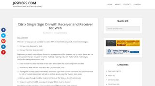 
                            7. Citrix Single Sign On with Receiver and Receiver …