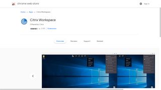 
                            9. Citrix Workspace - Chrome Web Store