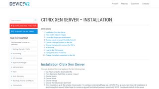 
                            8. Citrix Xen Server - Installation - Device42 …