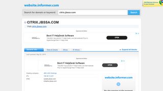 
                            9. citrix.jbssa.com at Website Informer. Visit Citrix Jbssa.