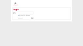 
                            5. Citroën | AutoCRM - Login