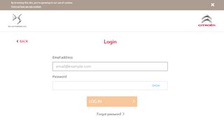 
                            8. Citroën | Log in