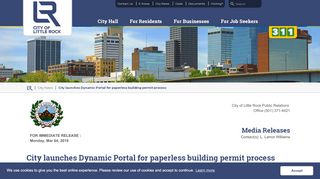 
                            3. City launches Dynamic Portal for paperless building permit process ...