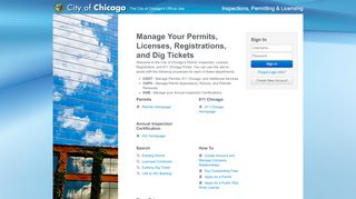 
                            4. City of Chicago | Inspections, Permitting & Licensing