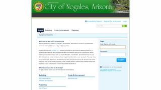 
                            6. City of Nogales, AZ | ePermit Online - Accela