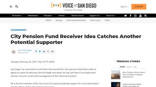 
                            4. City Pension Fund Receiver Idea Catches Another Potential Supporter