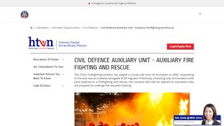 
                            4. Civil Defence Auxiliary Unit - Auxiliary Firefighting and Rescue - MHA