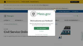 
                            4. Civil Service Online | Mass.gov