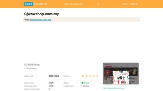 
                            9. Cjwowshop.com.my: CJ WOW Shop - Easy Counter